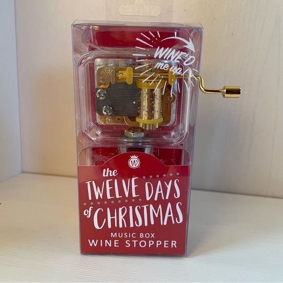 ⭐️FWP Wine Stopper 🎶 The Twelve Days of Christmas 🎶🎄- musical - Picture 4 of 9